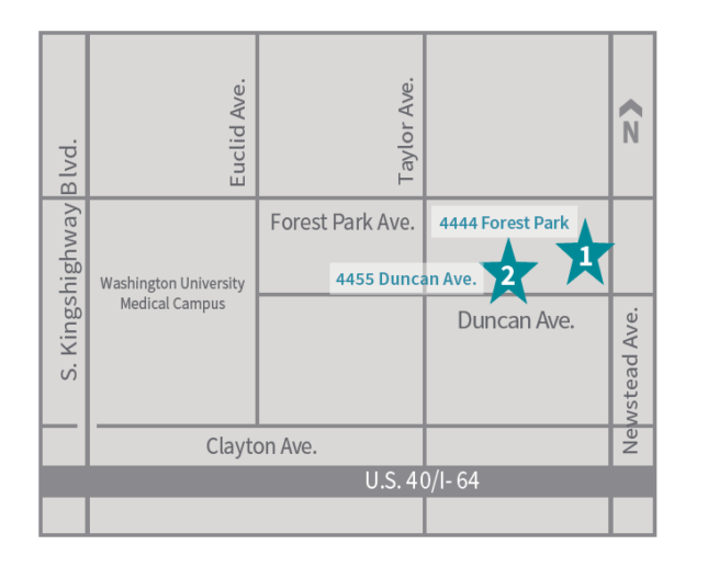 Central West End Locations - Program in Physical Therapy